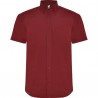 Short-sleeved shirt with classic studded collar and one AIFOS button - Men's shirt at wholesale prices