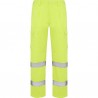Pantalon haute visibilité jaune fluorescent ALFA - pantalon de travail à prix grossiste