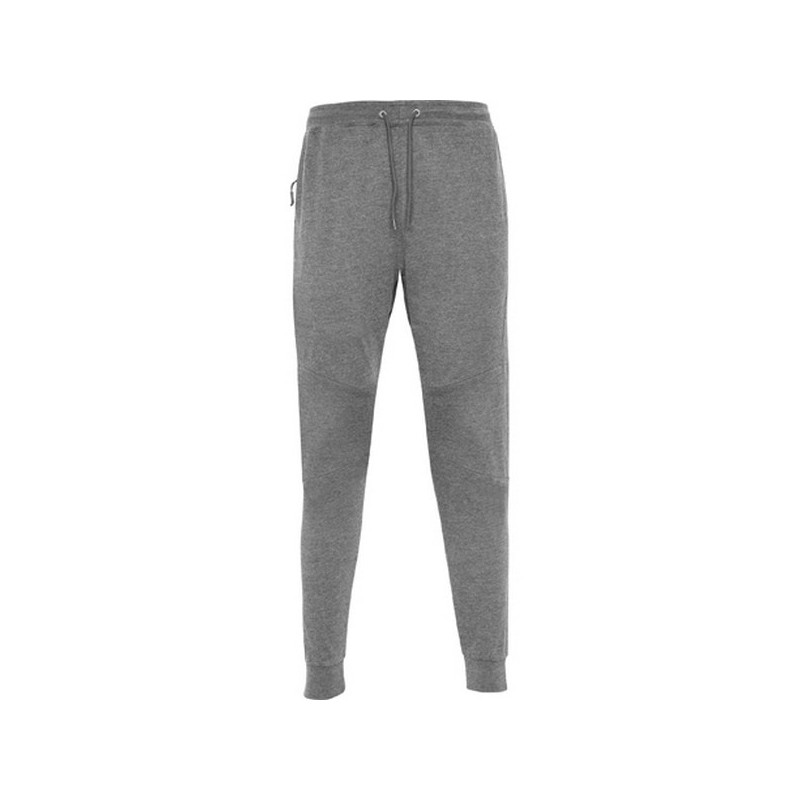 Slim-fit pants with adjustable elastic waistband and CERLER external drawstrings - jogging pants at wholesale prices