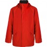 High-collar parka with tone-on-tone injected zip EUROPA - Parka at wholesale prices