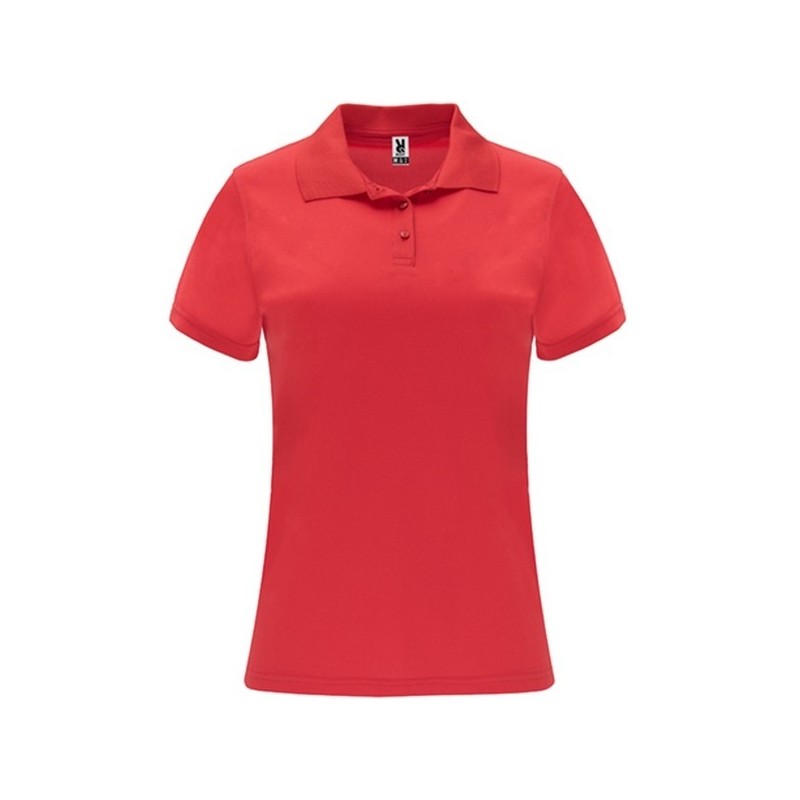 Women's short-sleeved technical polo shirt MONZHA WOMAN - Women's polo shirt at wholesale prices