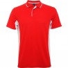 MONTMELO two-tone short-sleeve technical polo shirt - Breathable polo shirt at wholesale prices