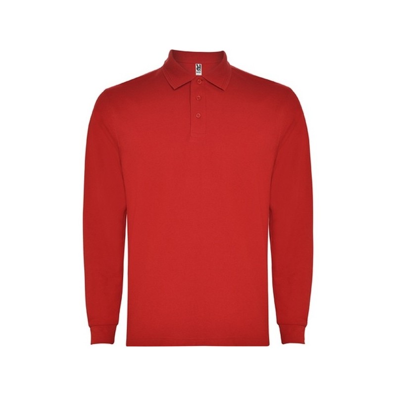 Long-sleeved polo shirt with ribbed collar and cuffs 1x1 CARPE - Long sleeve polo at wholesale prices