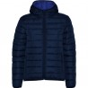 Women's quilted jacket with feather-feather padding and fixed, fitted hood NORWAY WOMAN - Jacket at wholesale prices