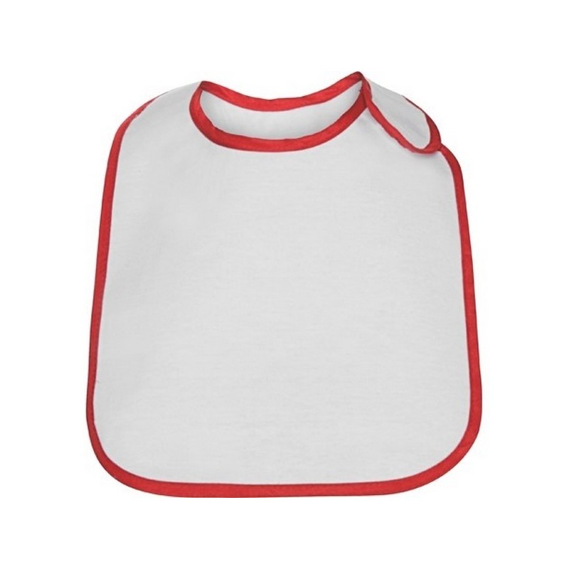 Baby bib with DUMMY piping - Bib at wholesale prices