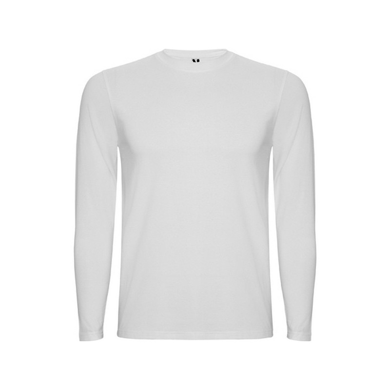 Heren T-shirt lange mouwen 1x1 katoen - T-shirt tegen groothandelsprijzen