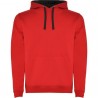 URBAN - Sweat-shirt bicolore avec capuche doublée et cordon de serrage contrasté - Enfant - Sweat-shirt à prix de gros