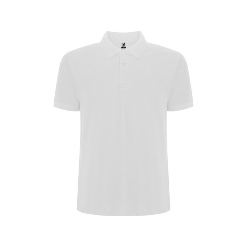 Polo Infantil de Manga Curta Branca 190g - Polo infantil a preço grossista