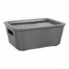 Bella Foncé storage box with lid (18 x 14 x 7 cm) - Article for the home at wholesale prices