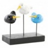 Decorative Figurine DKD Home Decor Wood Metal Birds Aged Finish - Article for the home at wholesale prices