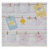 Cadre Photos DKD Home Decor Sunshine Toile (50 x 2 x 50 cm) - Article pour la maison à prix de gros