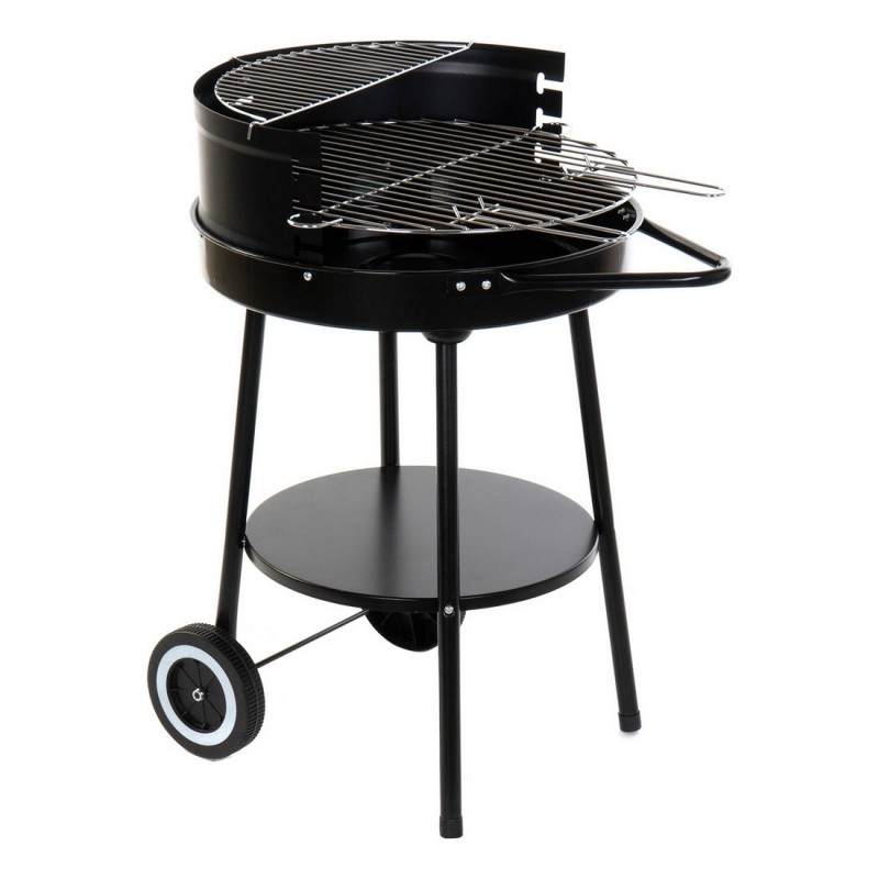 Roues de barbecue au charbon de bois DKD Home Decor Métal (59 x 49 x 82 cm) - Barbecue à prix grossiste