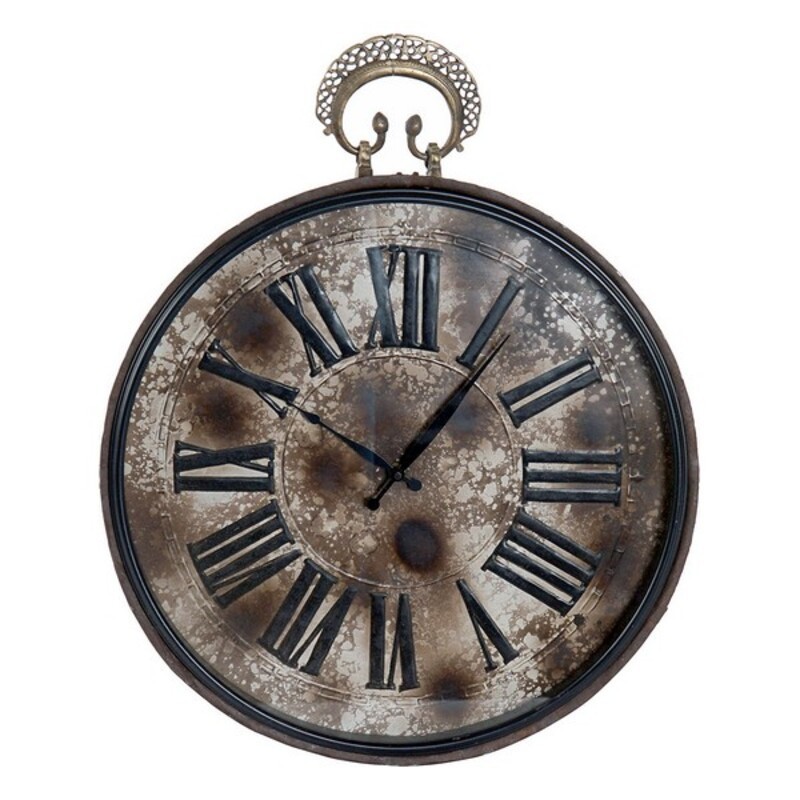 DKD Home Decor Iron Glass Wall Clock (42 x 23 x 63 cm) - Article for the home at wholesale prices
