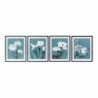 Frame DKD Home Decor Flowers Flowers (4 pcs) (55 x 2.5 x 70 cm) - Article for the home at wholesale prices