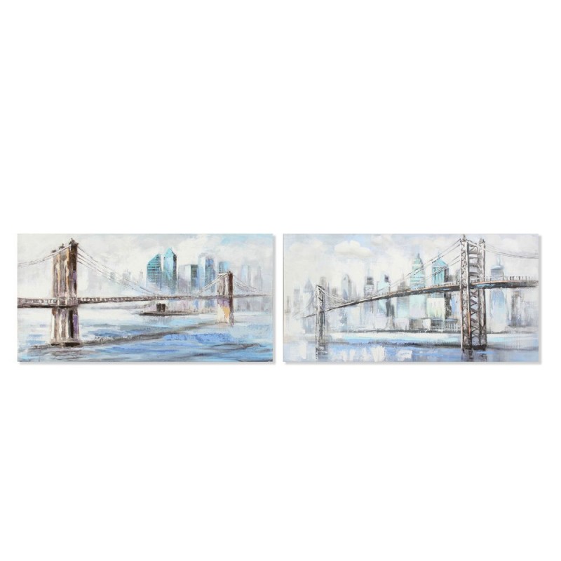 Frame DKD Home Decor New York (120 x 3 x 60 cm) (2 pcs) - Article for the home at wholesale prices