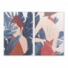 Frame DKD Home Decor Woman Toile (2 pcs) (83 x 4.5 x 123 cm) - Article for the home at wholesale prices