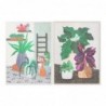 Frame DKD Home Decor Canvas (2 pcs) (52 x 2.7 x 72 cm) - Article for the home at wholesale prices