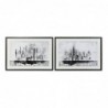 Frame DKD Home Decor New York Canvas New York (2 pcs) (84 x 3 x 60 cm) - Article for the home at wholesale prices