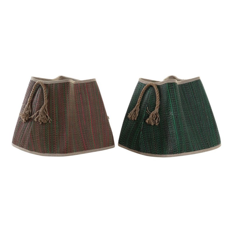 Panier DKD Home Decor Coton Fibre Boho (2 pcs) - Article pour la maison à prix de gros