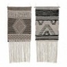 Décoration Suspendue DKD Home Decor Beige Coton Gris foncé Frange (45 x 1 x 107 cm) (45 x 1 x 61 cm) (2 pcs) - Article pour la maison à prix grossiste Décoration Suspendue DKD Home Decor Beige Coton Gris foncé Frange (45 x 1 x 107 cm) (45 x 1 x 61 cm) (2 pcs) - Article pour la maison à prix grossiste