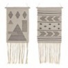 Hanging decoration DKD Home Decor Ethnic Cotton (46 x 1 x 64 cm) - Article for the home at wholesale prices