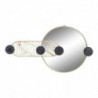 Miroir mural DKD Home Decor Noir Fer Doré Miroir (44 x 7 x 25 cm) - Article pour la maison à prix de gros Miroir mural DKD Home Decor Noir Fer Doré Miroir (44 x 7 x 25 cm) - Article pour la maison à prix de gros