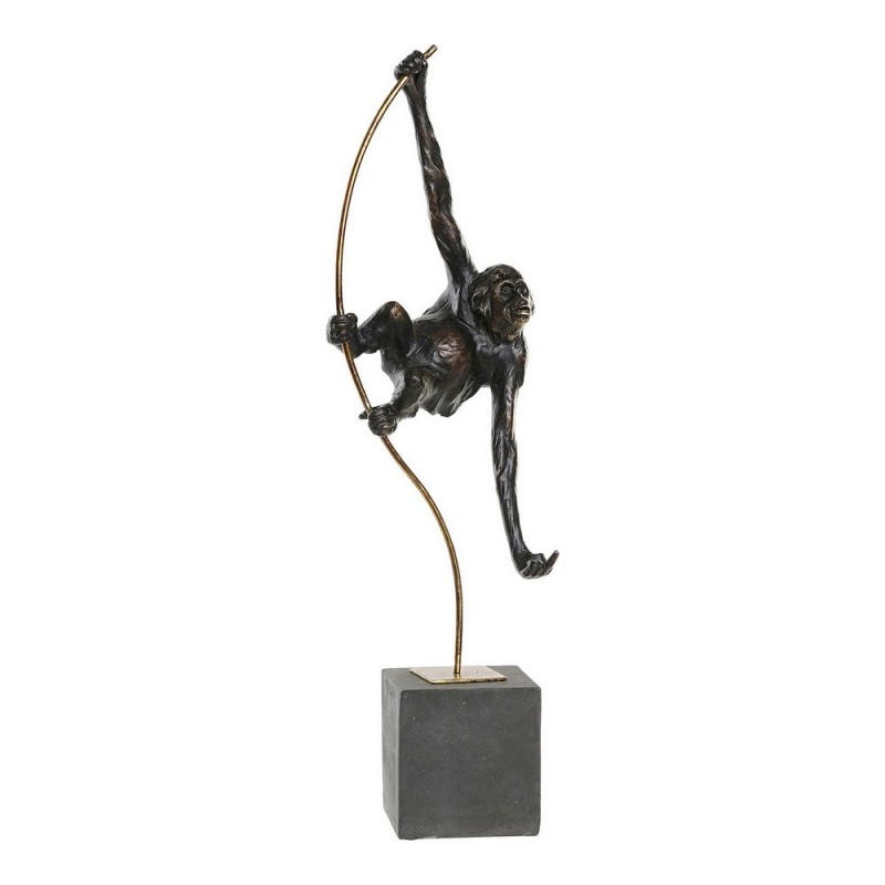 Figurine Décorative DKD Home Decor Métal Résine Singe (18 x 11 x 59 cm) à prix de gros - Figurine à prix grossiste