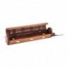 Support DKD Home Decor Encens Bois Bambou (6 pcs) (20 pcs) (26 x 8 x 8 cm) - Article pour la maison à prix grossiste