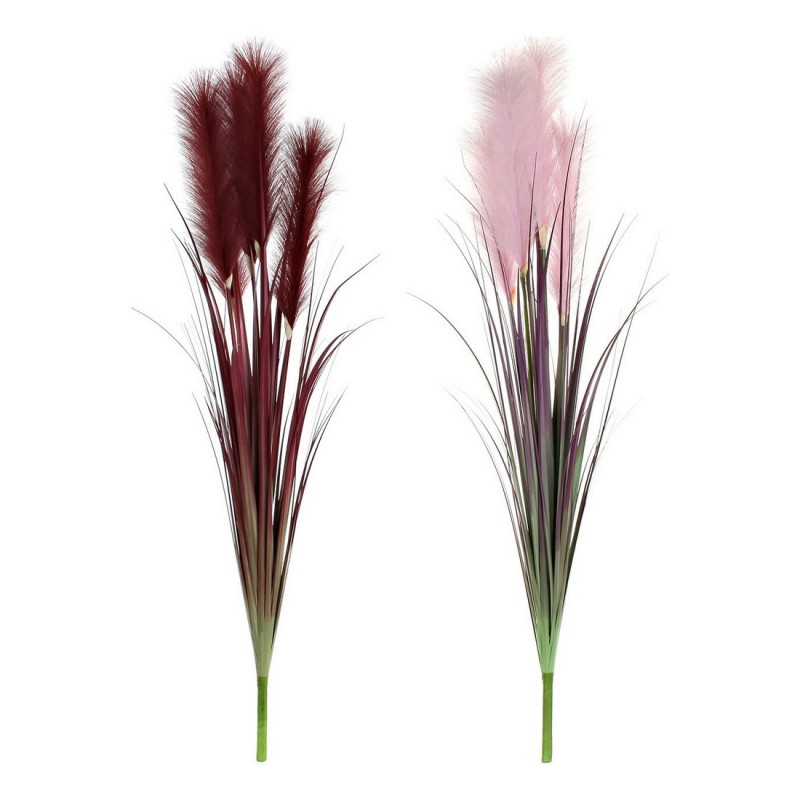 Bouquets DKD Home Decor Bordeaux Rose PVC (2 pcs) (12 x 12 x 106 cm) à prix de gros - Article pour la maison à prix grossiste