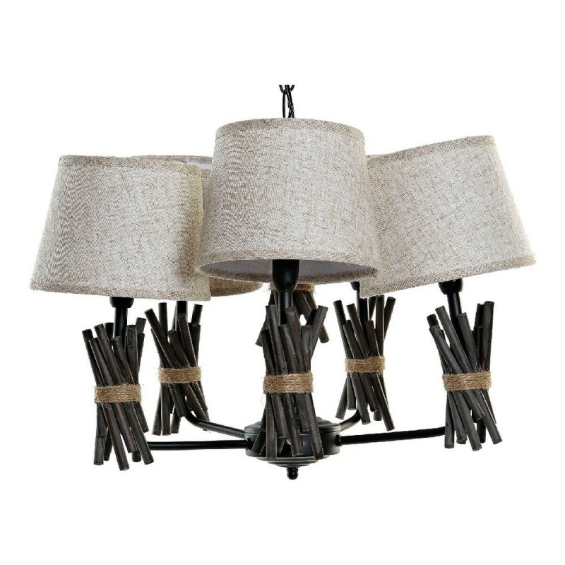 Suspension DKD Home Decor Polyester Métal (55 x 55 x 100 cm) - Article pour la maison à prix de gros