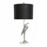 Lampe de bureau DKD Home Decor Noir Argent Polyester Acrylique Résine 220 V 60 W (33 x 33 x 74 cm) - Article pour la maison à prix de gros Lampe de bureau DKD Home Decor Noir Argent Polyester Acrylique Résine 220 V 60 W (33 x 33 x 74 cm) - Article pour la maison à prix de gros