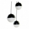 Hanging lamp DKD Home Decor White Black Metal Glass 220 V (40 x 40 x 80 cm) - Article for the home at wholesale prices