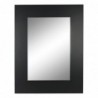 Miroir mural DKD Home Decor Noir Bois MDF (60 x 2.5 x 86 cm) - Article pour la maison à prix de gros