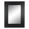 Wall mirror DKD Home Decor Black Wood MDF (60 x 2.5 x 86 cm) - Article for the home at wholesale prices