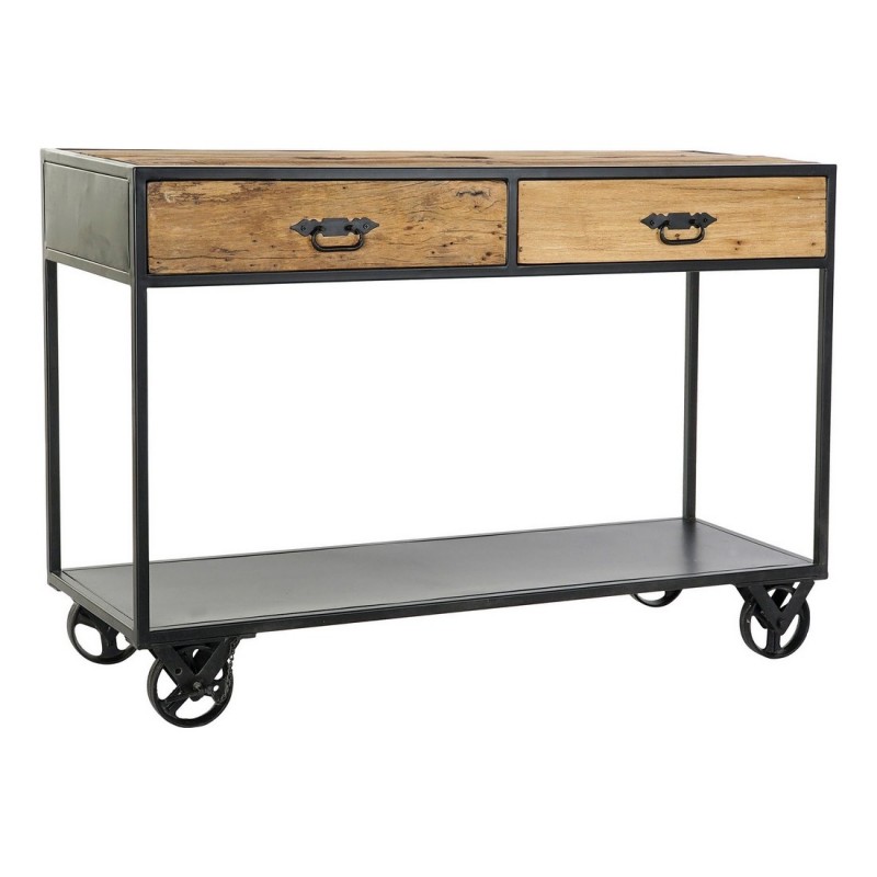 Console DKD Home Decor Wood Metal (120 x 40 x 80 cm) - Article for the home at wholesale prices