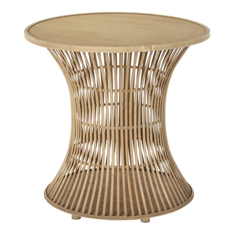 Side table DKD Home Decor Wicker (60.5 x 60.5 x 60 cm) - Article for the home at wholesale prices