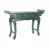 Side table DKD Home Decor Métal Turquoise Oriental Orme (135 x 37 x 89 cm) - Article for the home at wholesale prices