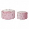 Repose-pied DKD Home Decor Rose Velvet Bois MDF Glam (2 pcs) - Article pour la maison à prix de gros Repose-pied DKD Home Decor Rose Velvet Bois MDF Glam (2 pcs) - Article pour la maison à prix de gros