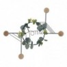 Coat rack DKD Home Decor Metal (43 x 4.5 x 36 cm) - Article for the home at wholesale prices