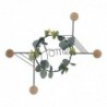 Portemanteau DKD Home Decor Métal (43 x 4.5 x 36 cm) - Article pour la maison à prix de gros