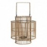 Candleholder DKD Home Decor Metal Bamboo (30 x 30 x 32 cm) - Article for the home at wholesale prices