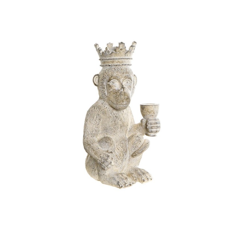 Figurine Décorative DKD Home Decor Résine Singe (16 x 15 x 30 cm) à prix de gros - Article pour la maison à prix grossiste