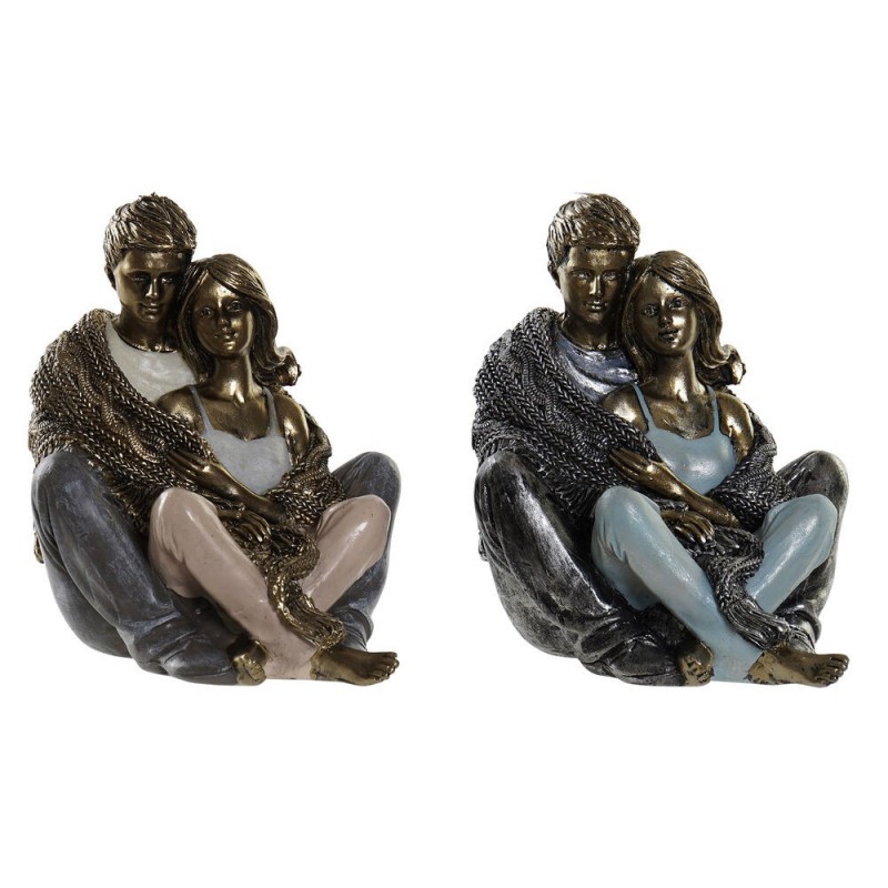 DKD Home Decor Resin Figure (12 x 10.5 x 12 cm) (2 pcs) - Article for the home at wholesale prices