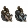 DKD Home Decor Resin Figure (12 x 10.5 x 12 cm) (2 pcs) - Article for the home at wholesale prices