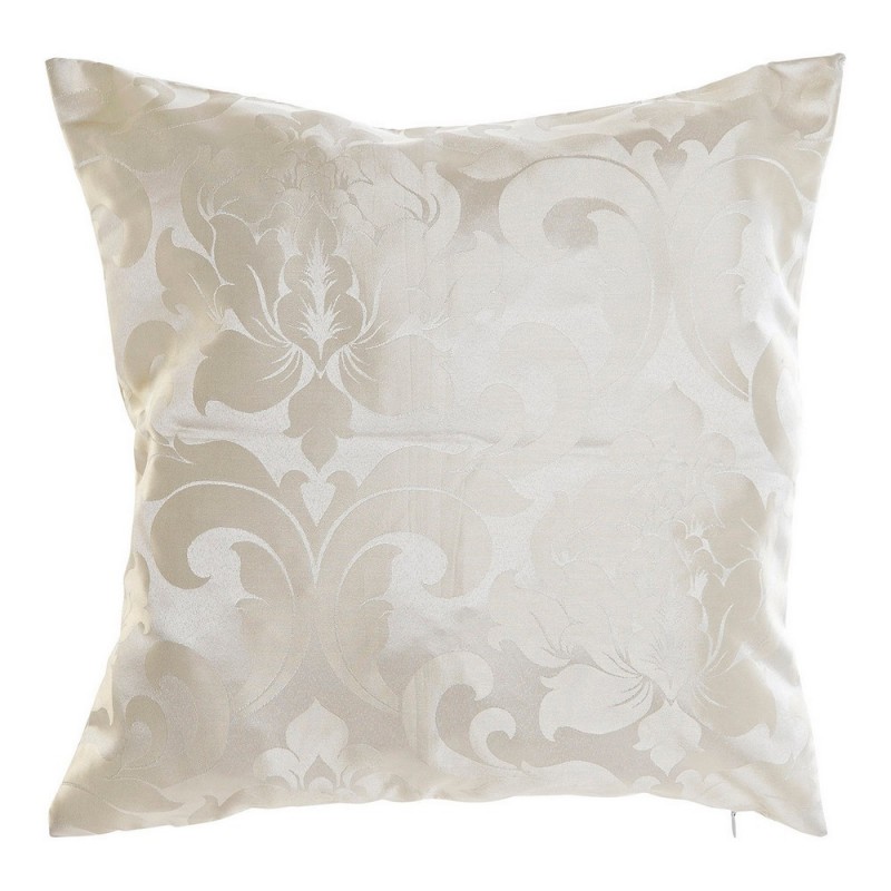 Cushion DKD Home Decor 8424001759255 Beige Polyester Aluminium Traditional - Article for the home at wholesale prices