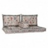 Fauteuil DKD Home Decor Multicouleur Coton (4 pcs) - Article pour la maison à prix grossiste Fauteuil DKD Home Decor Multicouleur Coton (4 pcs) - Article pour la maison à prix grossiste