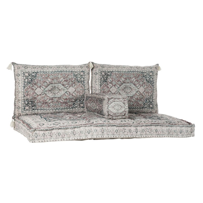 Fauteuil DKD Home Decor Vert Coton (4 pcs) - Article pour la maison à prix grossiste