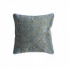 Cushion DKD Home Decor 8424001850389 Bleu Doré Polyester Velours Aluminium (45 x 10 x 45 cm) - Article for the home at wholesale prices