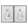 Cadre DKD Home Decor Femme (70 x 2.5 x 90 cm) (2 pcs) - Article pour la maison à prix grossiste Cadre DKD Home Decor Femme (70 x 2.5 x 90 cm) (2 pcs) - Article pour la maison à prix grossiste
