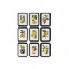 Frame DKD Home Decor Fruits (9 pcs) (30 x 2 x 40 cm) - Article for the home at wholesale prices
